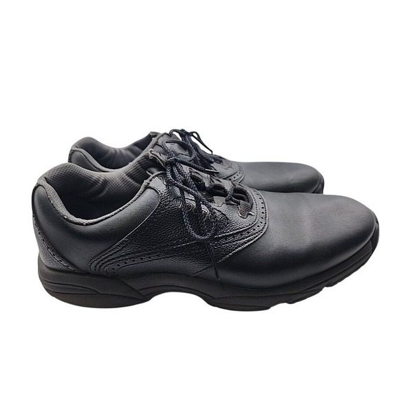 FootJoy Other - Footjoy Black Leather Golf Shoes 45449 Flexzone Men's Size 11.5 M